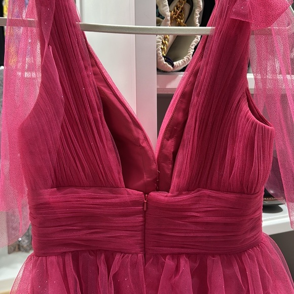 Pink party dress - Picture 3 of 6